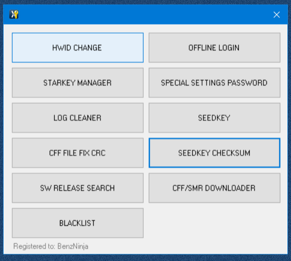 xentry password calculator